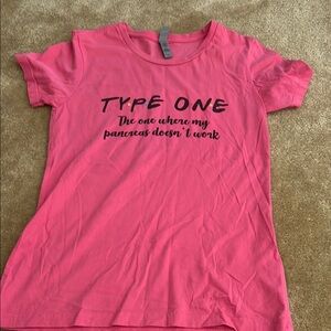 Pink Graphic T-Shirt